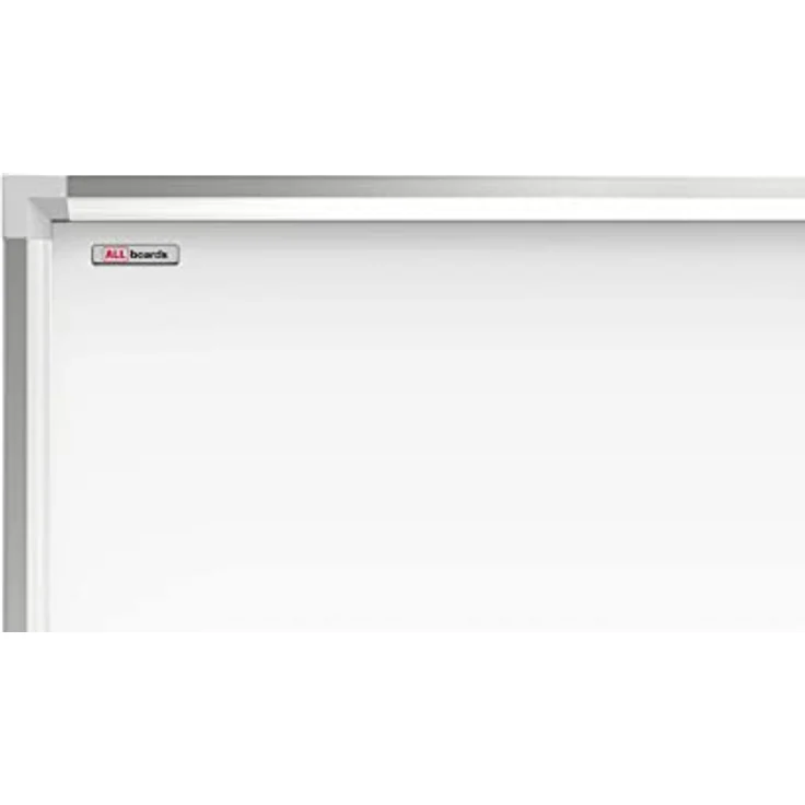 ALLboards Kombitafel, Whiteboard und graue Filz-Pinnwand mit Alurahmen, magnetisch und trocken abwischbar – Bild 8