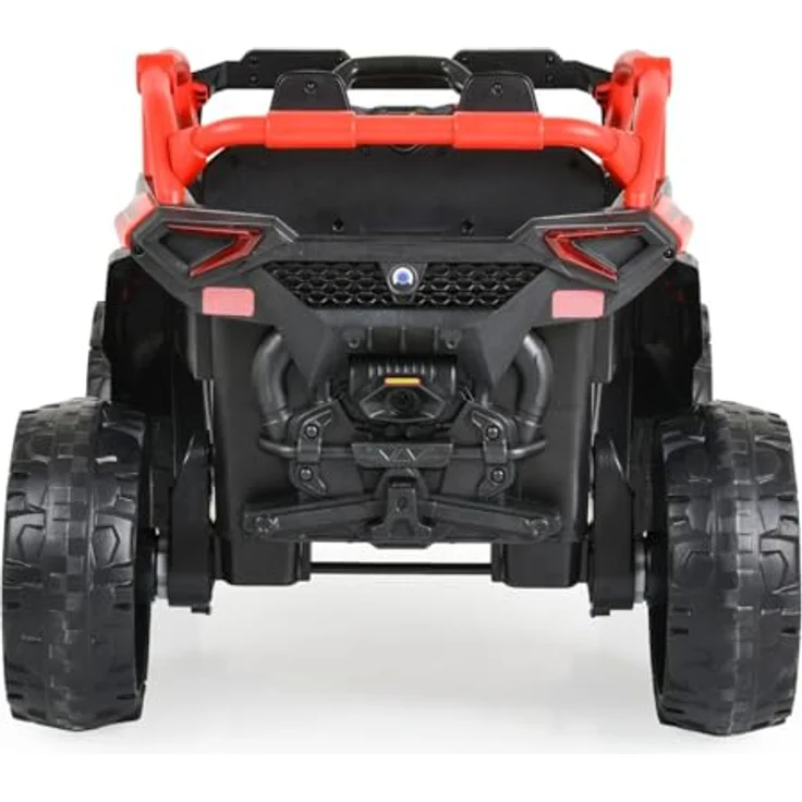 Moni Kinder Elektrofahrzeug Jeep Kansas (12 V) mit robustem Design, geeignet für kleine Abenteurer, in grün – Bild 4