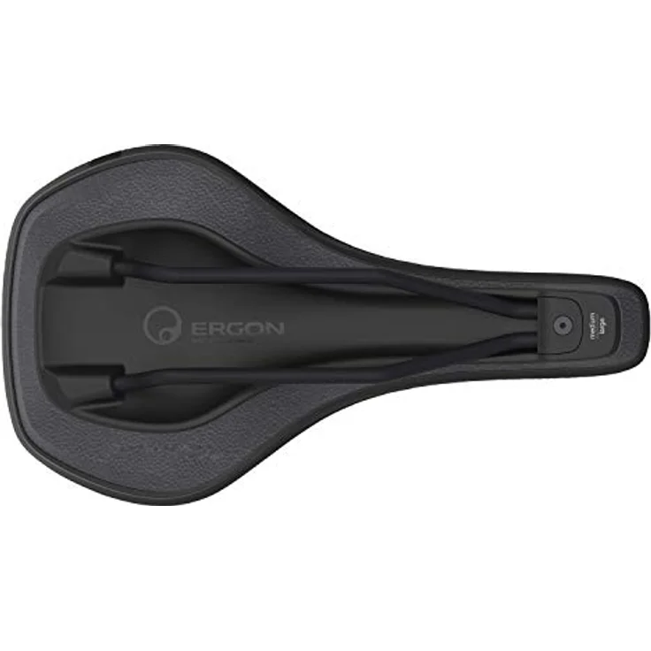 Ergon – SM E-Mountain Core Fahrradsattel | eMTB | Männer | Small/Medium | Stealth Schwarz – Bild 5