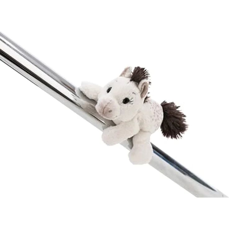 NICI MagNICI Pferd Mony K. Pony, 12cm, weiß, Kuscheltier mit Magnet für Metalloberflächen, perfekte Geschenkidee für Pferdefans | 62233 – Bild 1