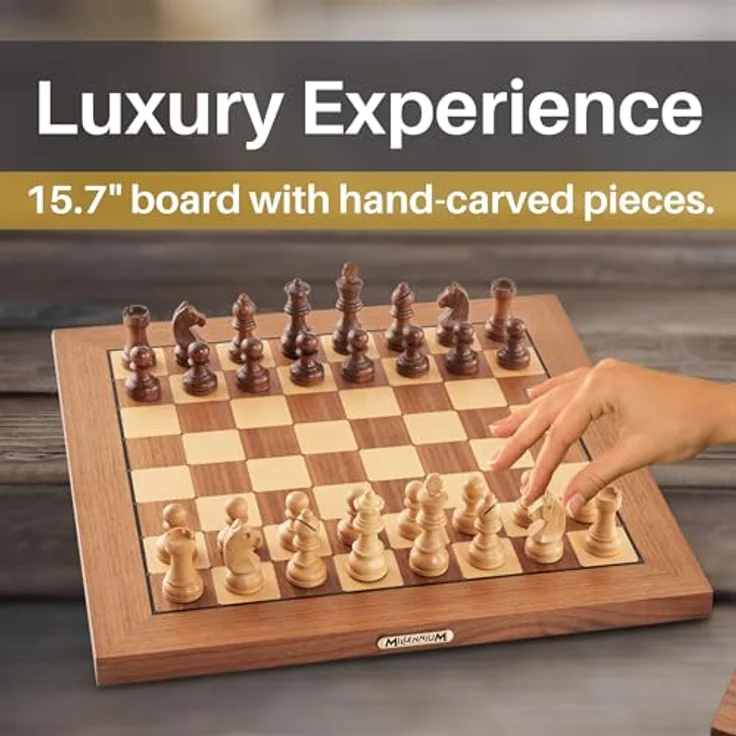 Millennium Chess Classics Exclusive, Schachcomputer mit Sensorbrett und zwei Schachengines: The King & ChessGenius – Bild 7