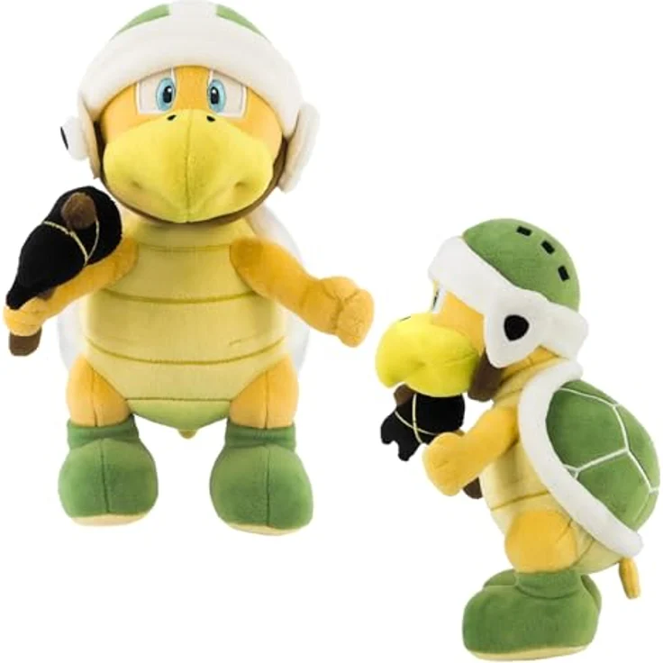 Together+ Plüschfigur Hammer Koopa, Nintendo-lizenzierte Kultfigur aus kuschelweichem Plüsch – Bild 4
