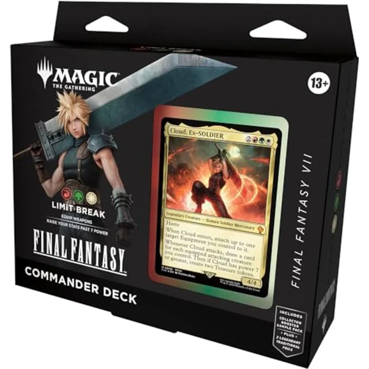 Wizards of the Coast MTG Magic the Gathering Final Fantasy Commander Deck DE, 4 Decks mit 100 Karten, inkl. legendärer Karten, Sammler-Booster und Token-Karten – Bild 5