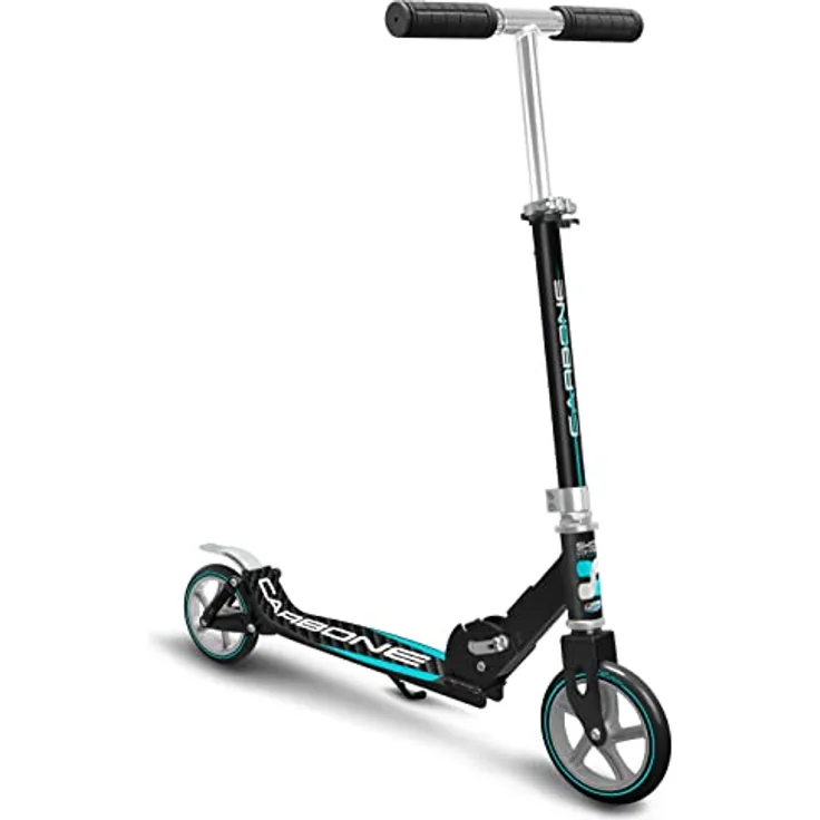 STAMP JK525145, Kinder Kickbike-Roller mit höhenverstellbarem Lenker, doppelter Federung und 145 mm Rädern, Unisex bis 100 kg
