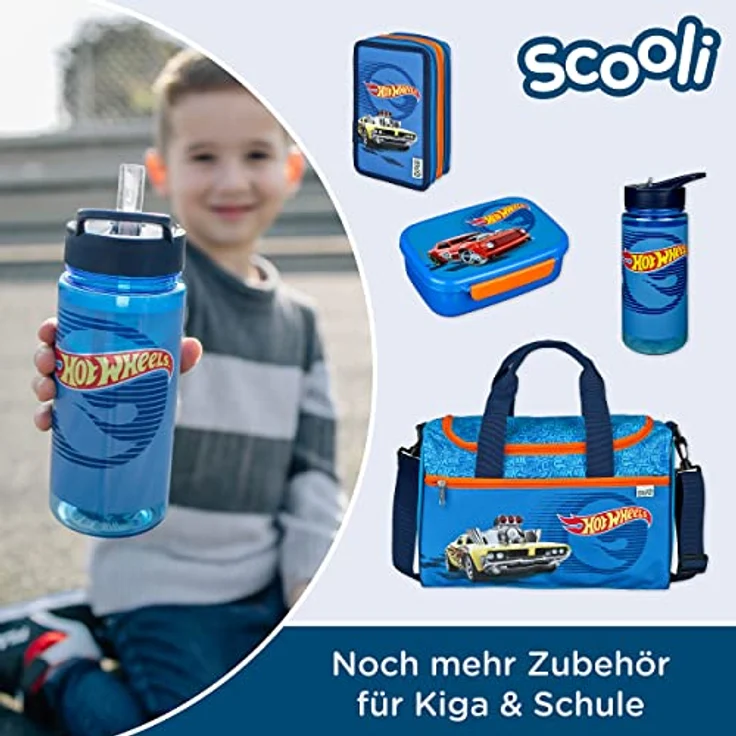 scooli AERO Trinkflasche Hot Wheels – Bild 7