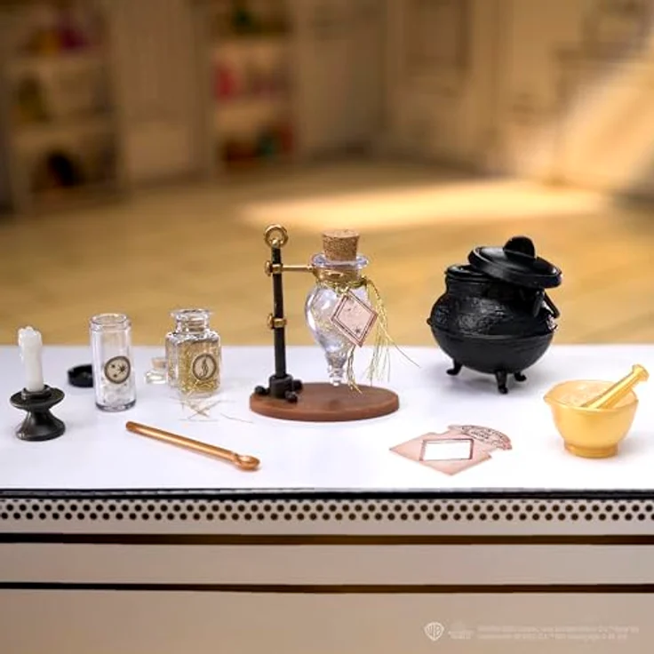 MGA ENTERTAINMENT MGA's Miniverse - Harry Potter Make It Mini Potions, Kreativset mit 15 Rezepten und UV-härtenden Zutaten – Bild 6