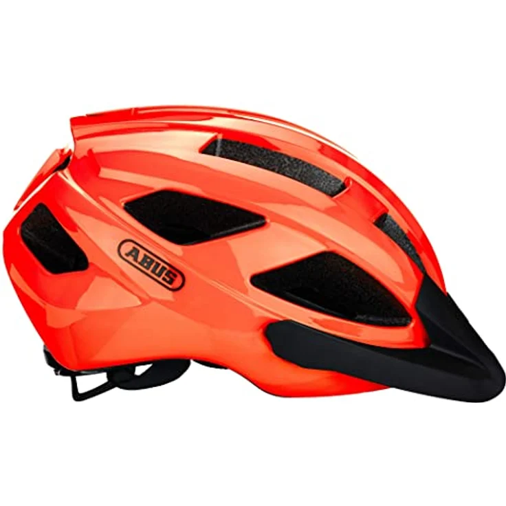 ABUS 87224 Fahrradhelm, Orange (Shrimp Orange), S (51-55 cm) – Bild 3