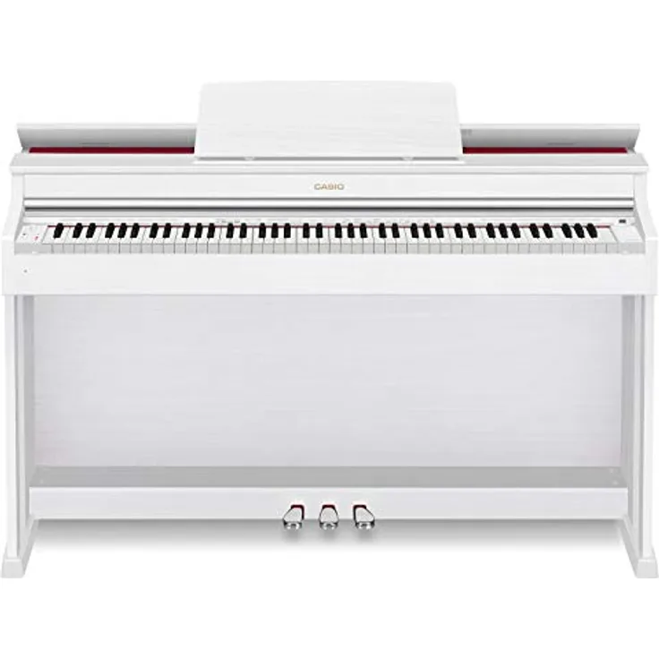 Casio Celviano AP-470, 88-Tasten Keyboard mit AiR-Klangerzeugung und 22 authentischen Klängen, Weiss