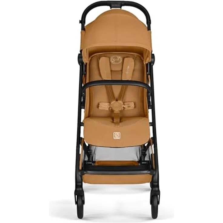 Cybex Beezy Buggy 2026, kompakt faltbar, flache Liegeposition, Cinnamon Yellow, für Kinder bis 22 kg – Bild 2