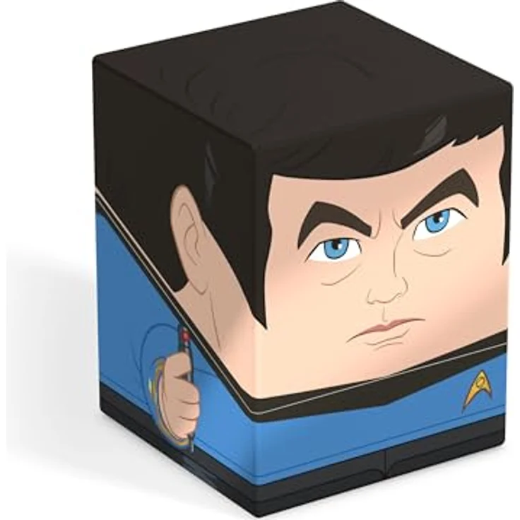 Ultimate Guard Squaroes Squaroe Star Trek: The Original Series ST013 - Dr. McCoy, Deckbox für bis zu 100 doppelhüllige Sammelkarten, offizielles Lizenzprodukt – Bild 1