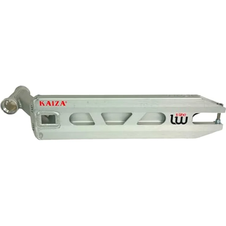 Longway Scooters Kaiza V4 Stunt-Scooter Deck 480mm 1085g Raw - Leichtes Aluminium-Deck für fortgeschrittene Park-Fahrer – Bild 2