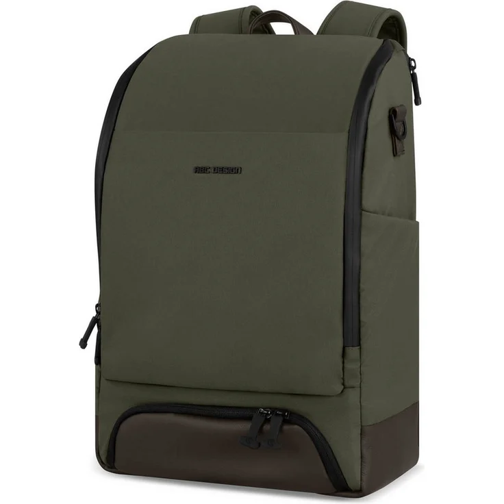 ABC Design Wickeltasche Wickelrucksack Active, geräumig mit umfangreichem Zubehör, Modell 2025, Farbe: Avocado