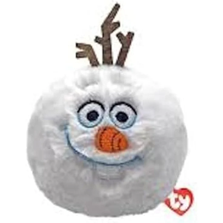 Ty Beanie Bouncers Frozen Olaf, Plüsch Kuscheltier mit weichem Material und filigranem Design