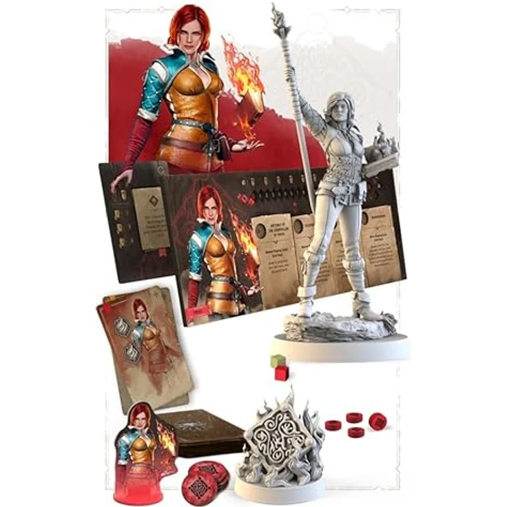 Go On Board The Witcher Path of Destiny, Tableau-Building Kartenspiel für 1-5 Spieler, Triss & A Grain of Truth, ab 14 Jahren, Englische Version – Bild 3