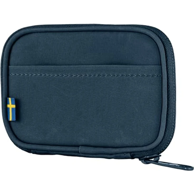 Fjällräven Kånken Geldbörse, kompakte Kinderportemonnaie in Navy, wasserabweisend mit Zipper und 3 Kartenfächern – Bild 4