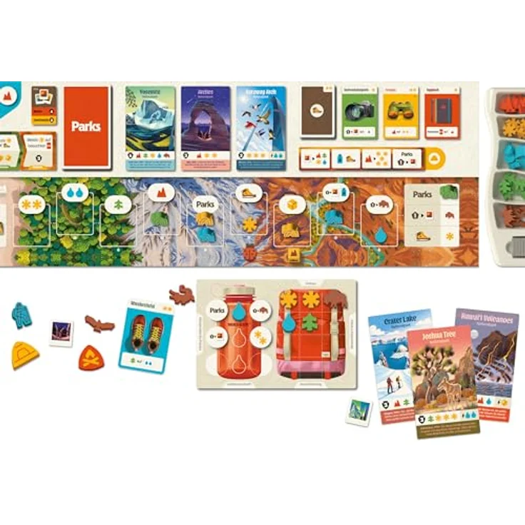 Feuerland Spiele Parks (2. Edition), Brettspiel für 1-5 Personen – Bild 5
