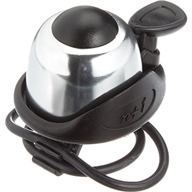 XLC Unisex – Erwachsene Miniglocke DD-M07 Durchmesser 22.2-31.8 mm, Silber, One Size