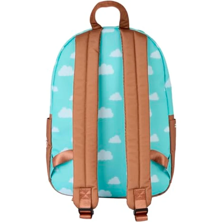 Loungefly Disney Pixar Up Nylon Full-Size Rucksack, mit stabiler Applikation, verstellbaren Schultergurten, 29,2 x 43 x 12,7 cm – Bild 4