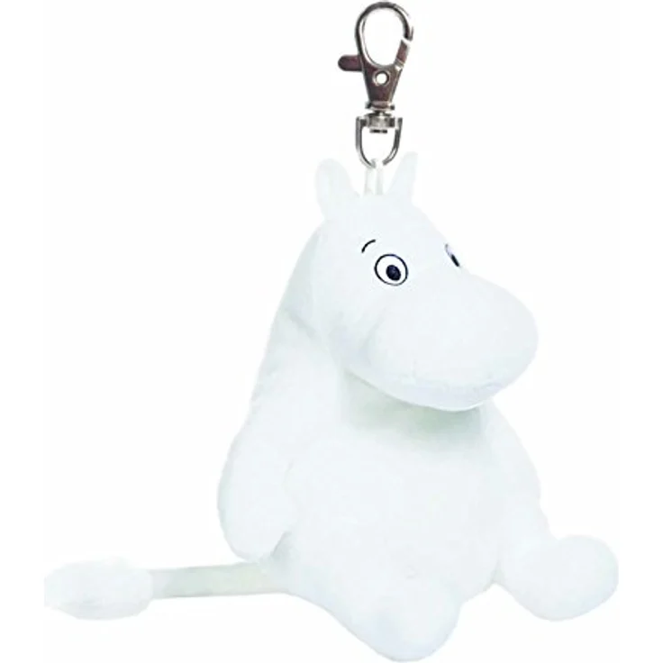 schlüsselanhänger Moomin junior Plüsch weiß – Bild 2