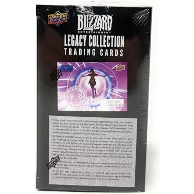 The Upper Deck Company Blizzard Legacy Collection Trading Cards (Blaster), Sammelsortiment mit abwechslungsreichen Motiven aus Blizzard-Spieluniversen – Bild 3