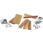 Little Tikes® Kinder-Werkzeug-Set Creative Construction, Nachfüllpack mit Holzoptik-Nägeln und Schrauben, 9 Teile