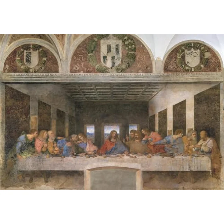 Clementoni Puzzle Museum The Last Supper, 1000 Teile, 70 x 50 cm, Compact Box, für Erwachsene, Made in Italy, umweltfreundlich – Bild 2