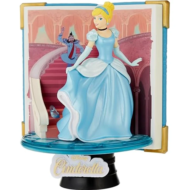 Beast Kingdom Disney Story Book Series Cinderella D-Stage 6 Statue, detailreiche Sammelfigur aus der ikonischen Märchenreihe – Bild 1