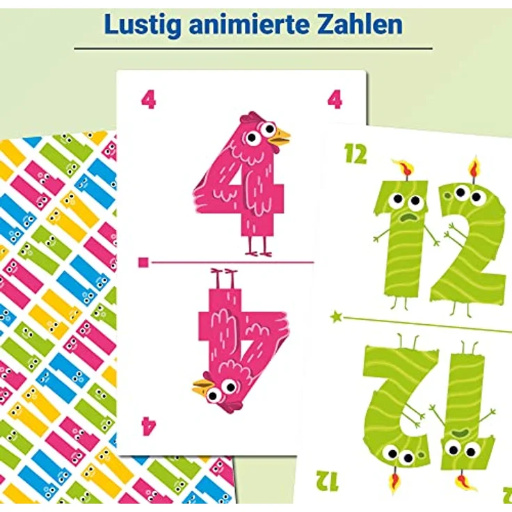 Ravensburger - 20947 Elfer Raus! Junior - Kartenspiel 2 - 6 Spieler, Spiel ab 5 Jahren für Kinder und Erwachsene, Zahlen – Bild 5