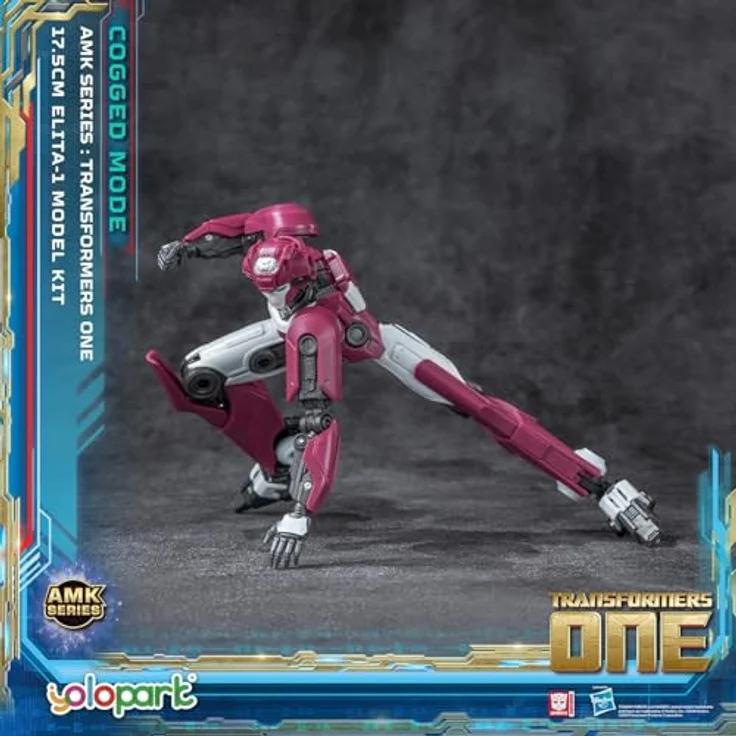 Yolopark Transformers 8 AMK Series Plastic Model Kit Elita-1, 20 cm komplett beweglich Actionfigur – Bild 6