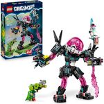 LEGO DREAMZzz 71495 Mateo vs. Cyberhirn-Mech, 2-in-1 Bausatz mit Shooter und Mega-Glibber-Kanone, Mehrfarbig, 368 Teile