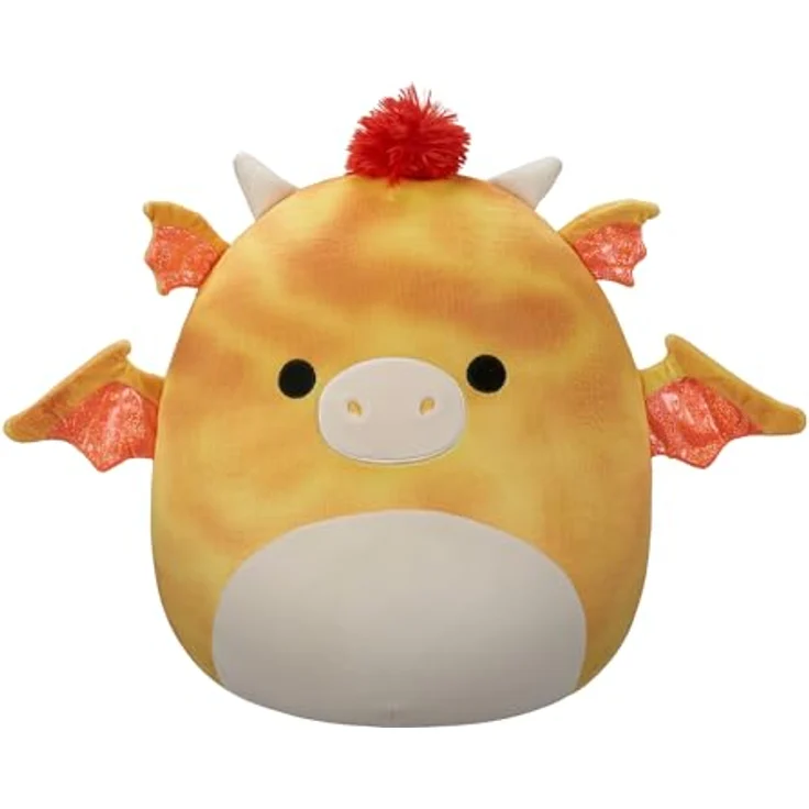 Squishmallows SQCR05480 - Dieric der gelbe Drache 40 cm, offizielles Jazwares Plüsch, superweiches Kuscheltier – Bild 1