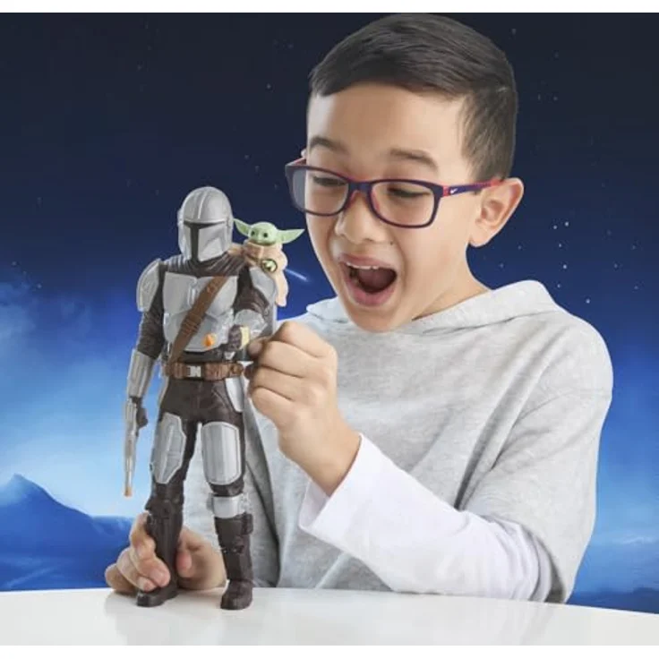 Hasbro SW The Mandalorian & Grogu, 27,9 cm Sammelfigur mit Soundeffekten und Zubehör – Bild 12