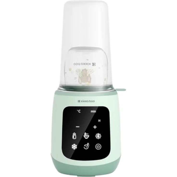 Kikkaboo Flaschenwärmer 4 in 1 Caldo sterilisieren, erwärmen, auftauen, Timer, Farbe:grün – Bild 3
