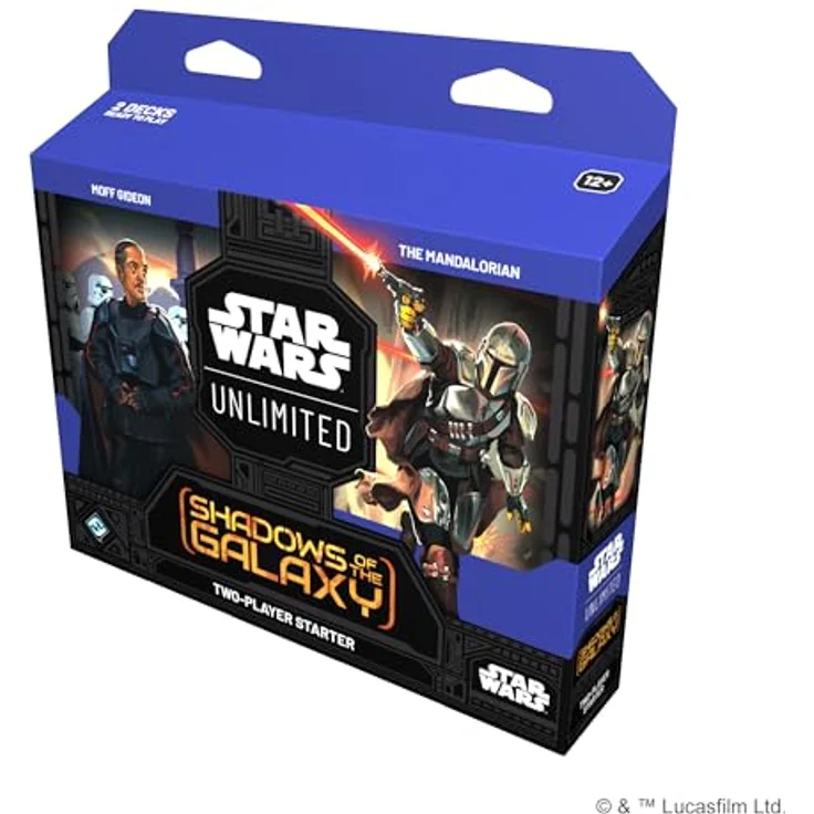 Fantasy Flight Games Star Wars Unlimited - Shadows of the Galaxy Starter Deck (English), 2-Player Set, Mandalorian and Moff Gideon Decks, Smugglers and Bounty Hunters Focus – Bild 2