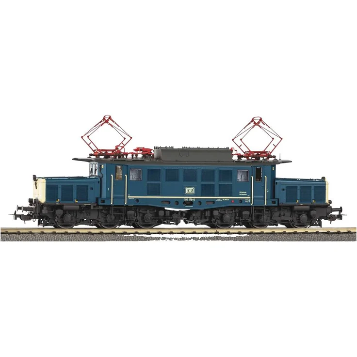 Piko H0 51477 H0 E-Lok 194 178 der DB, Modelllok in Ozeanblau und Elfenbein, PluX22-Schnittstelle