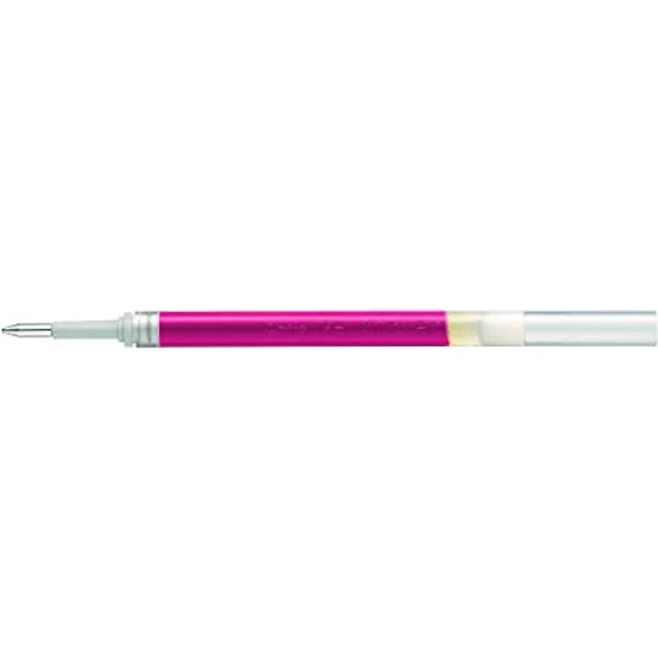 Pentel LR7-P Ersatzminen für EnerGel Gelsschreiber, 0,7 mm Metallspitze, rosa Tinte, 12 Stück – Bild 2
