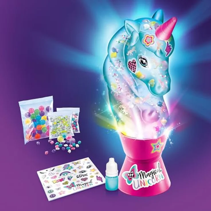 Style 4 Ever Gør-Det-Selv Enhjørningelavalampe, Experimentierkasten zur kreativen Gestaltung einer mehrfarbigen Einhorn-Lava-Lampe für Kinder ab 8 Jahren – Bild 3