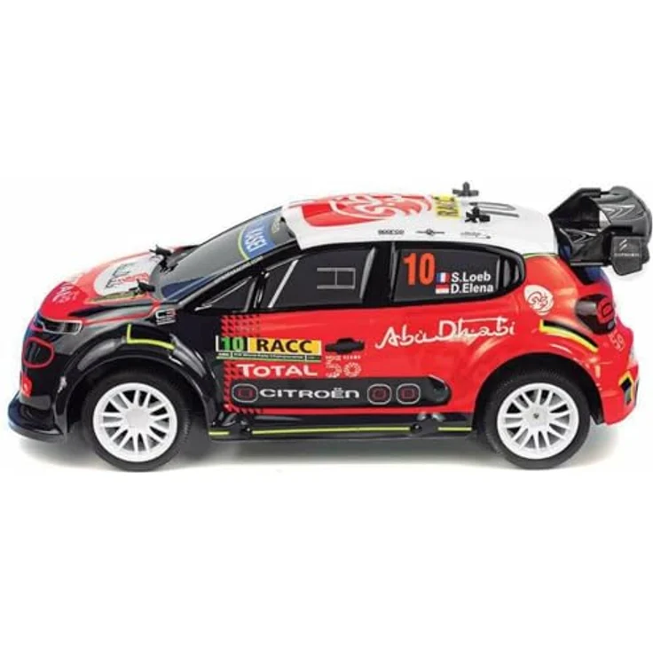 Ninco Racers Citroën C3 WRC, Ferngesteuertes Auto im Maßstab 1:10, 2,4 GHz, Rot und Schwarz, 500 mAh Li-Ion Akku, 20 km/h Geschwindigkeit – Bild 4