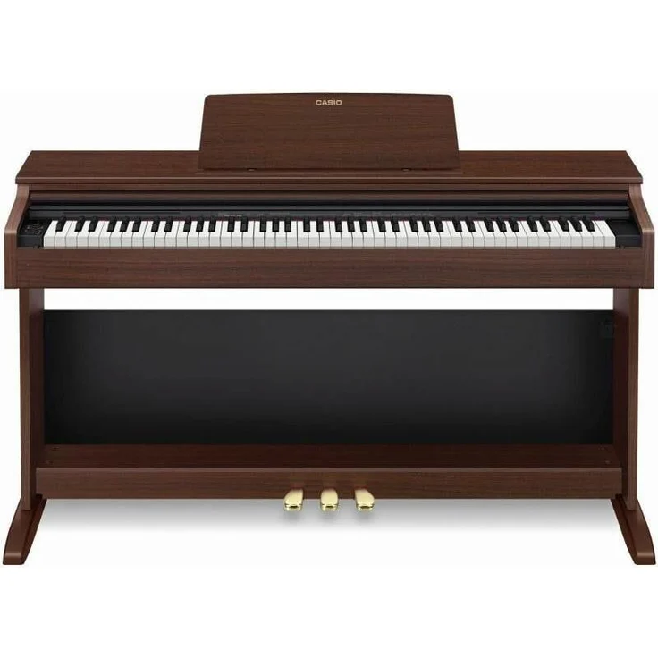 Casio CELVIANO AP-270BN, E-Piano mit 88 gewichteten Tasten und Konzertflügel-Klängen, Braun