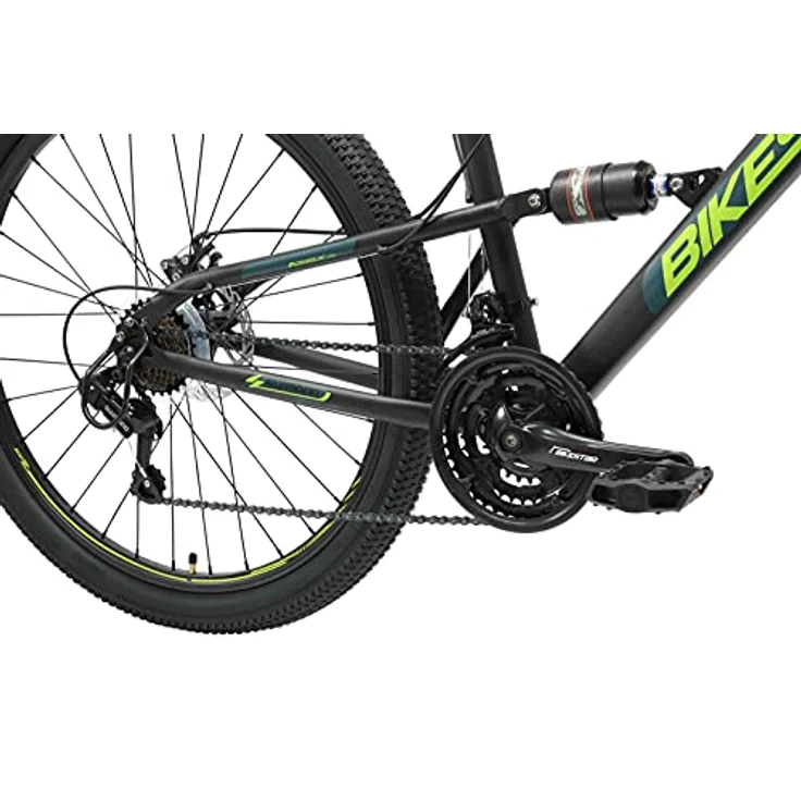 BIKESTAR Fully Mountainbike 27,5 Zoll | 17 Zoll Rahmen, 21 Gang Shimano Schaltung, Scheibenbremse | Schwarz – Bild 5