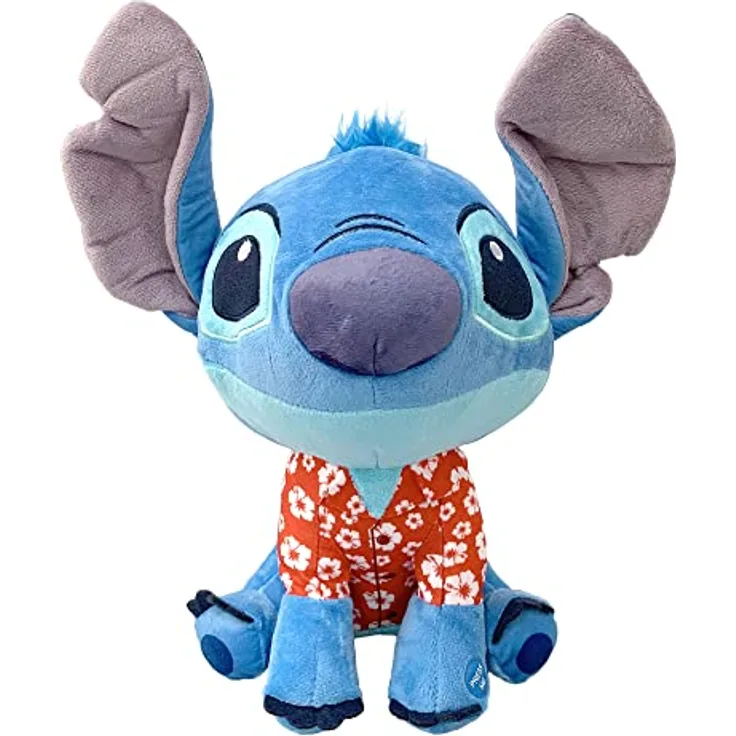 Sambro Stitch mit Hawaiihemd Bighead Palz Plüschtier mit Sound 30cm