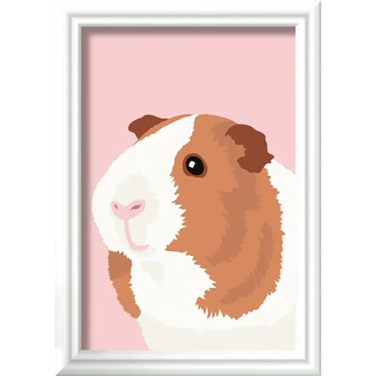 Ravensburger Malen nach Zahlen 23758 - Niedliches Meerschweinchen - Kinder ab 7 Jahren – Bild 2