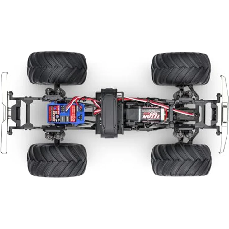 Traxxas TRX-4MT Chevy K10 Monstertruck 4x4 1:18 RTR Schwarz, Ferngesteuertes Auto mit Long Arm Lift Kit, Terra Groove-Reifen und Metallgetriebe Servo - Preisvergleich – Bild 2