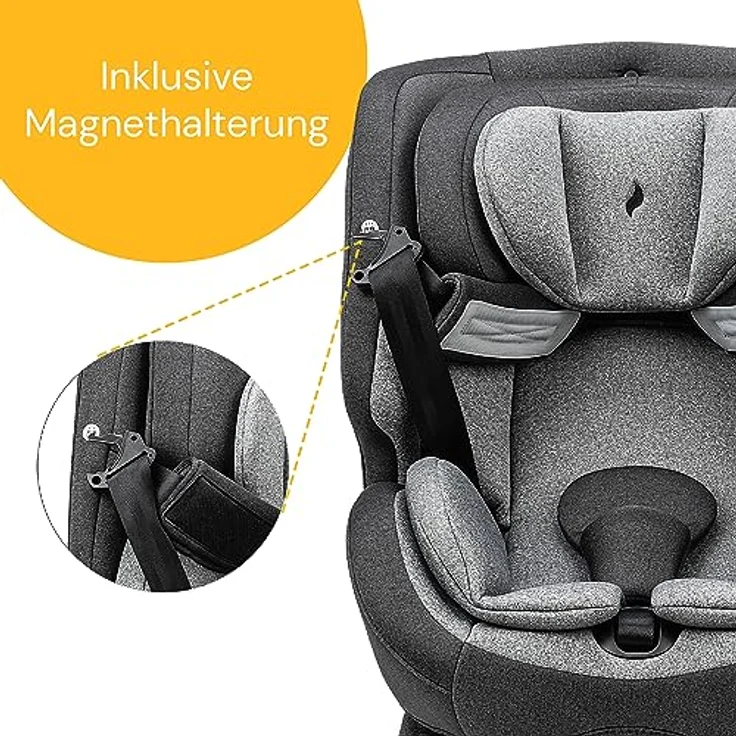 Osann Autokindersitz One360 i-Size, 360 Grad drehbarer Kindersitz Reboarder mit Isofix, ab: Geburt, Modernes Design und hochwertige Verarbeitung, verschiedene Farben – Bild 8