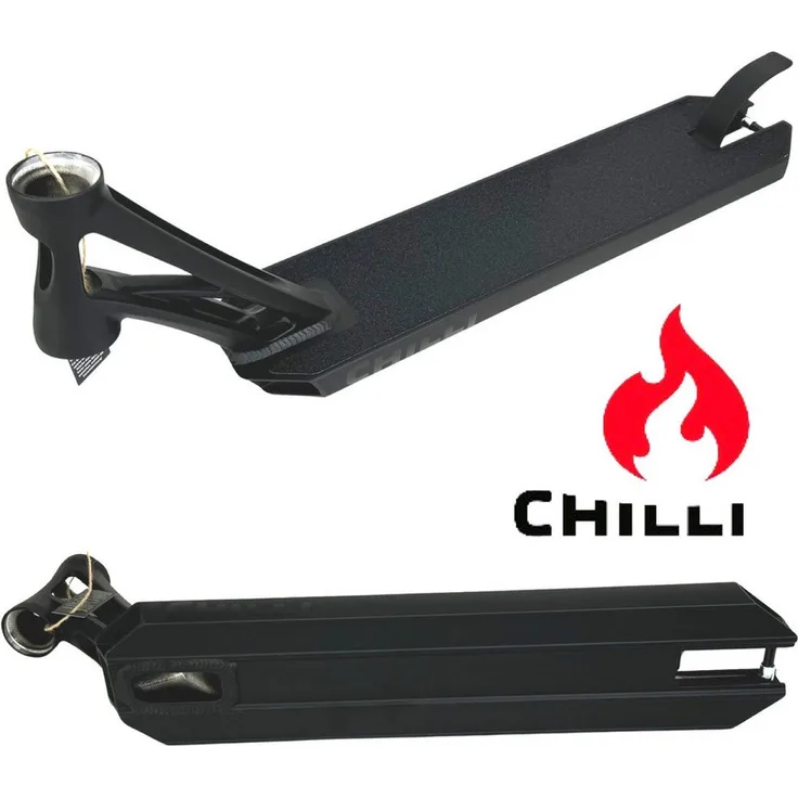 Chilli Stuntscooter Chilli Pro Stunt-Scooter Beast V2 Forged Park Deck 50cm Schwarz, Leichtes und robustes Design, hochwertige Komponenten