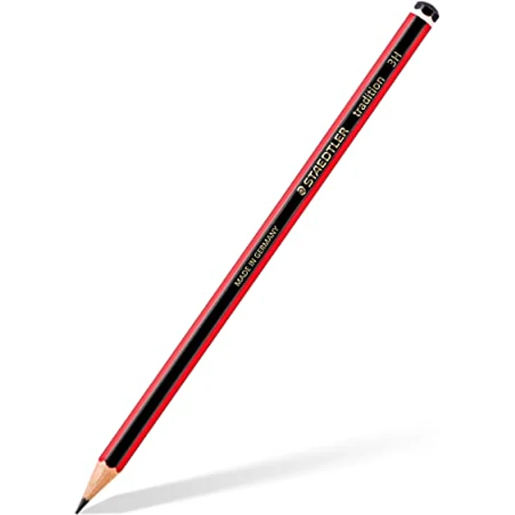 Staedtler 110-3H VE Bleistift tradition, erhöhte Bruchfestigkeit, Sechskantform, 12er Kartonetui, Härtegrad 3H – Bild 2