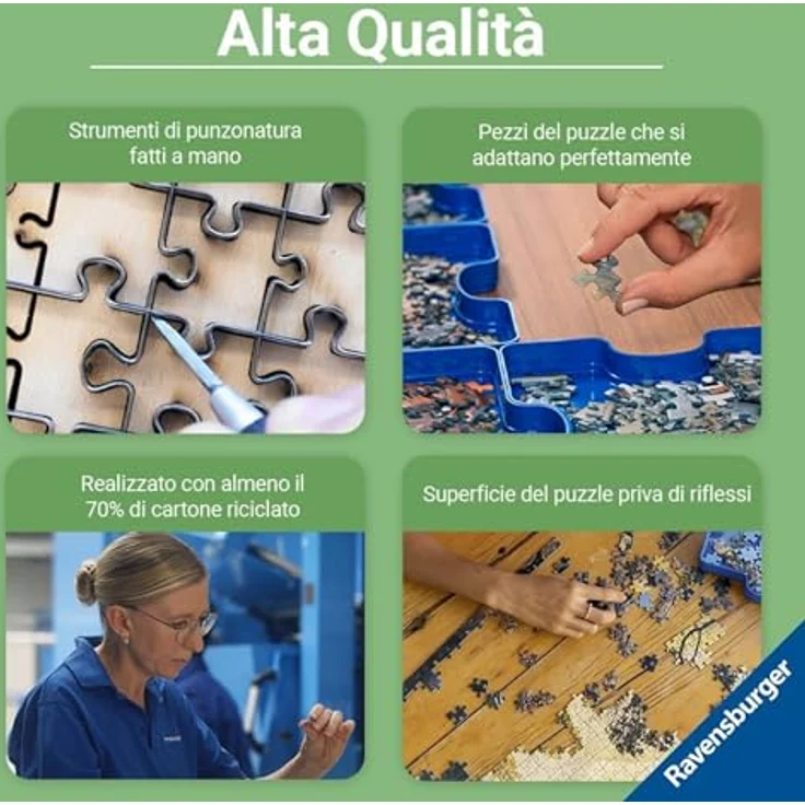 Ravensburger Puzzle 12001708, Kätzchen in der Küche, 1500 Teile, geeignet für Katzen-Freunde ab 14 Jahren, 98 x 75 cm – Bild 4