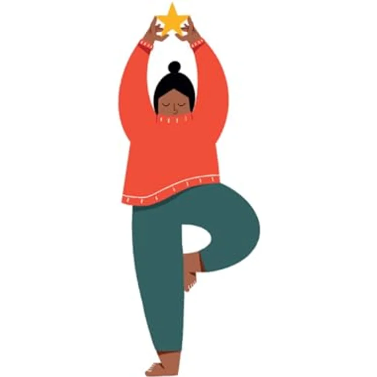 Ars Edition Adventskalender in der Dose, 24 Tage Yogaglück mit Karten für Yoga-Übungen und Achtsamkeitsanregungen – Bild 3