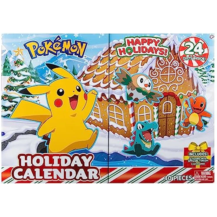 Pokémon PKW3066 - Battle Figure Adventskalender 2023