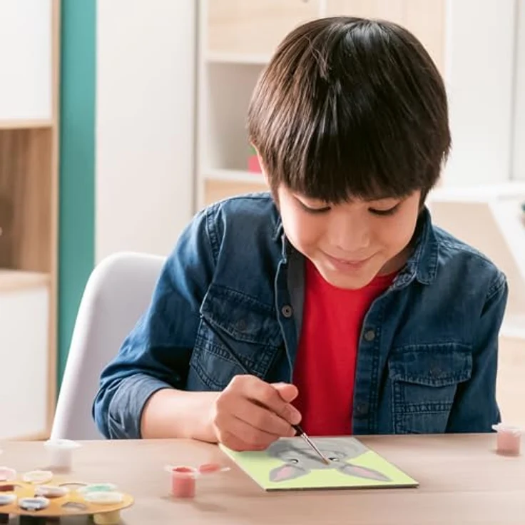 Ravensburger Malen nach Zahlen 23757 - Niedliches Kaninchen - Kinder ab 7 Jahren – Bild 3